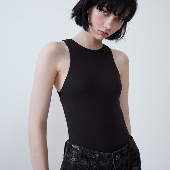 🚫SOLD Zara blogger favorite bodysuit - Picture 2 of 9